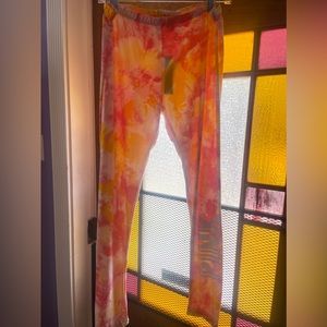 PINK tights, size XL.